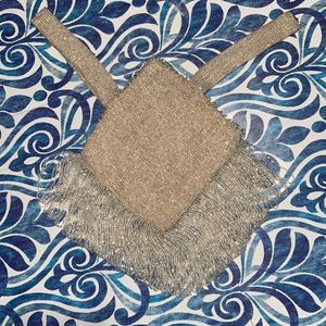 Vintage handmade beaded bag